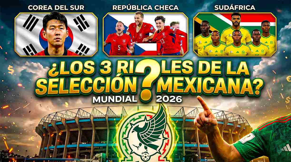 Así se preparan, Sudafrica, Corea y Republica Checa,  los 3 rivales de México en el mundial 2026