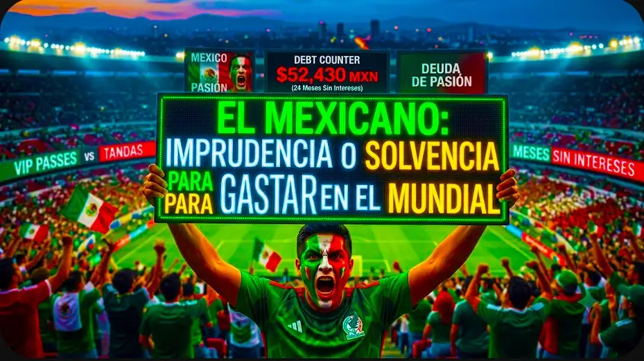 El mexicano, imprudencia o solvencia para gastar en el mundial