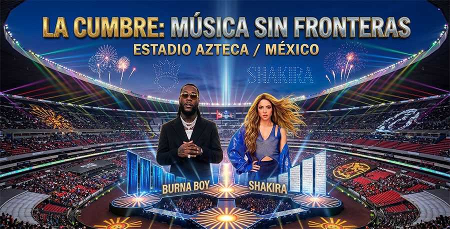 La Gran Shakira sacudirá con su Dai Dai a México: se presentará junto a Burna Boy en la inauguración del Mundial 2026
