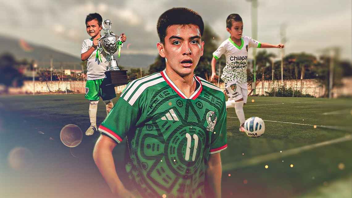 Gilberto Mora, la cuna que lo forjó en Chiapas, hoy seleccionado nacional mexicano