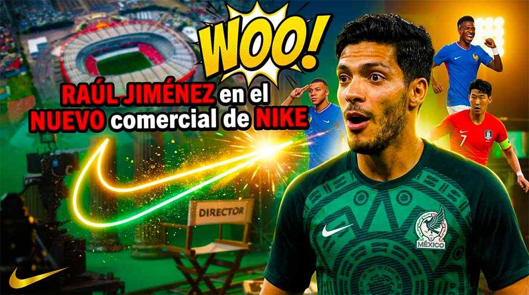 Raúl Jiménez y Campos brillan en comercial junto a Cristiano, Mbappé, Vinícius y Haaland